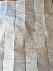 1962 Ordnance Survey One Inch Seventh Series Map 20 Ullapool (incl Ardcharnich )
