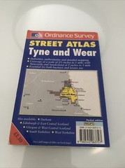 Ordinance Survey 1996 Street Atlas – Tyne And Wear