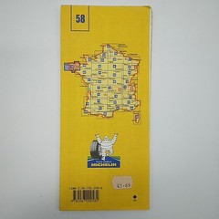 Michelin Tourist/Motoring Maps of France Bundle X7 + Collins Route Map of Europe