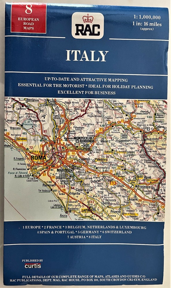 RAC Italy Map