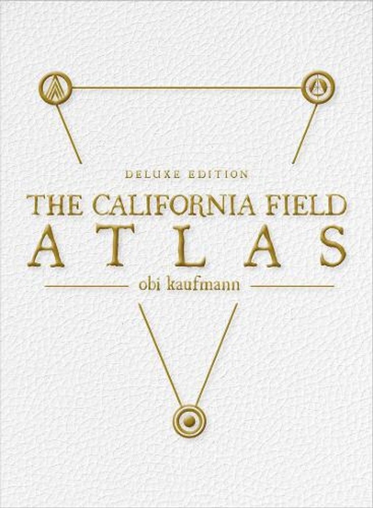 The California Field Atlas: Deluxe Edition by Obi Kaufmann (English) Hardcover B