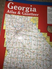 DeLorme Georgia Atlas & Gazetteer Paperback Topographic Maps 1:1,837,440