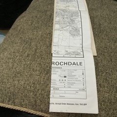 A. to Z. Street Plan of Rochdale by Geographers’ A-Z Map Compa Sheet map, folded