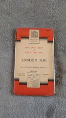 18 Vintage Ordnance Survey, Esso and town maps
