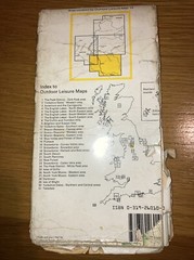Vintage Ordnance Survey Outdoor Leisure Yorkshire Dales 1988 Map