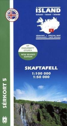 ISLAND SERKORT 05 SKAFTAFELL 1 : 100 000 **BRAND NEW**