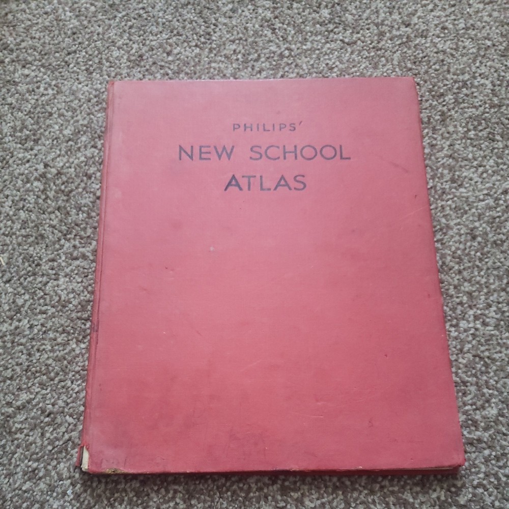 Phillips New School Atlas 42nd ed 1952