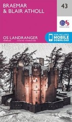 Braemar & Blair Atholl (Map) OS Landranger Map