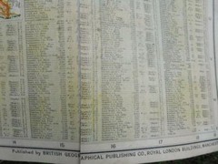 1905 map New Chart of North & Central England British Geographical Publishing