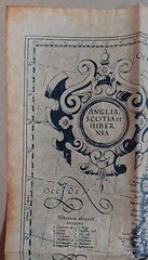 Anglo Scottish Map 1595, No.313 • Authentic Replica Map • Porter Prints.
