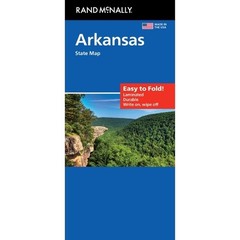 Rand McNally Easy to Fold: Arkansas State Map (Map)