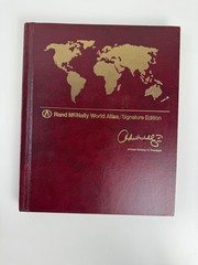 Rand McNally World Atlas Signature Edition Vintage 1992 Hardcover 1993 revision