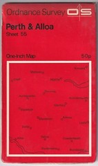ORDNANCE SURVEY ONE INCH MAP: PERTH & ALLOA