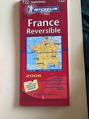 Michelin Map, 722 National, France 2006