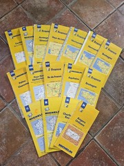 Vintage Michelin Maps X16 Job Lot Bundle Michelin Guides