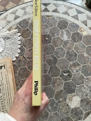 surrey street atlas hard back cover 1986 George Phillip vintage book
