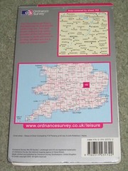 OS Ordnance Survey Landranger Map Sheet 153 Bedford & Huntingdon – 2009 edition