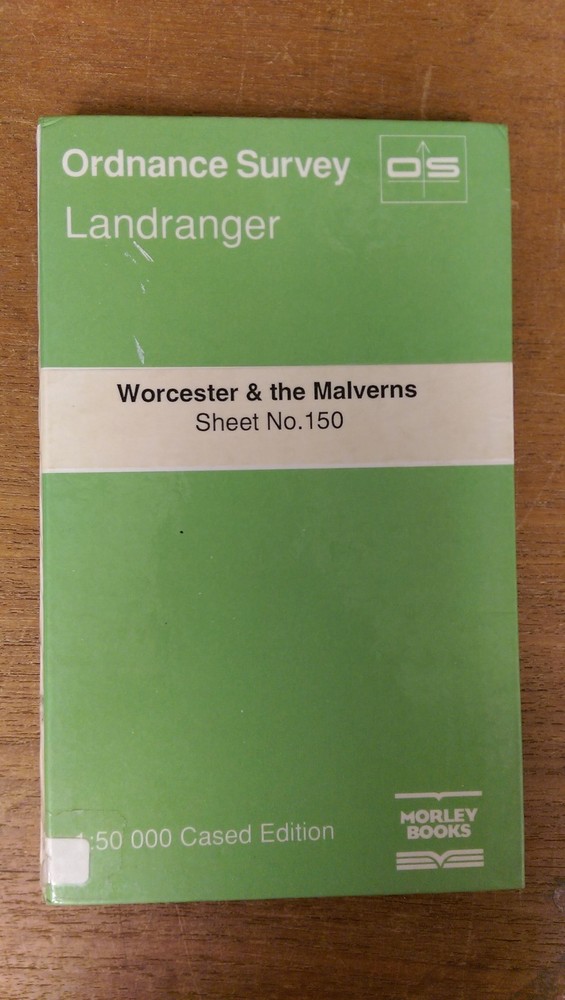 Worcester + The Malverns: Ordnance Survey Landranger Map 1:50000 Sheet #150 (M7)