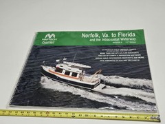 Maptech ChartKit Nautical Charts Maps Book Norfolk VA To Florida 11th Edition