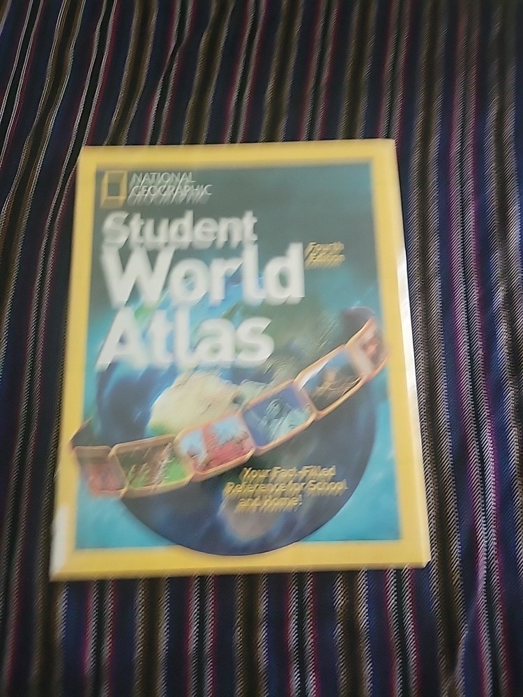 National Geographic Student World Atlas, Fourth Edition Like New