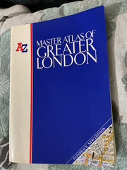 master atlas og greater london 1998
