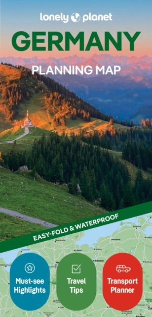 Lonely Planet Germany Planning Map by Lonely Planet (Sheet map, folded)