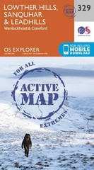 Lowther Hills, Sanquhar and Leadhills (Map) OS Explorer Active Map