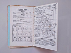 Bacon’s County Map & Guide Hampshire For Cyclists & Tourists on Cloth