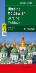 Ukraine – Moldova, Automap 1:1m by Freytag-Berndt (Sheet map, folded)