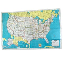 Vintage National Geographic and Hammond Maps of the United States and World