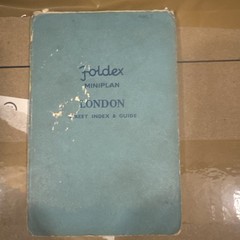Foldex Miniplan London Street Index & Guide (f)