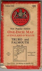 One-Inch Map sheet 190 Truro and Falmouth : Ordnance Survey