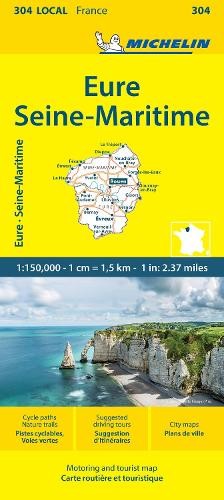 Michelin Eure Seine-Maritime – Michelin Local Map 304 (Map)