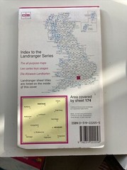 Ordnance Survey Landranger Map 174 Newbury, Wantage & area. (2)