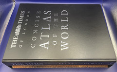 Exquisite Times of London Atlas of the World Book 8th Edition -Like New-