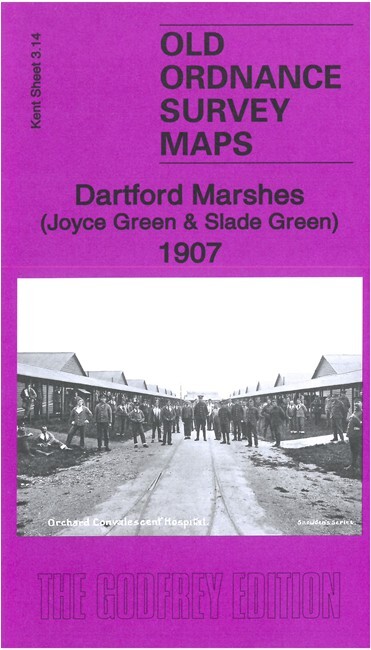 Dartford Marshes (Joyce Green & Slade Green) 1907 Kent 3.14 by Alan Godfrey