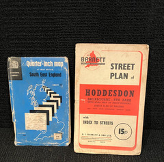Vintage Street Map colchester london southend hoddesdon chelmsford saffron ben