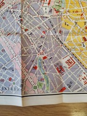 Map of Brussels and Sightseeing (R De Rouck, 1st edition) Pre-1944