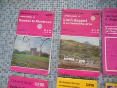 15x Ordnance Survey Outdoor Leisure 8, 38 Landranger Scotland Highlands Islands