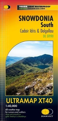 Harvey Maps Snowdonia South (Map) Ultramap