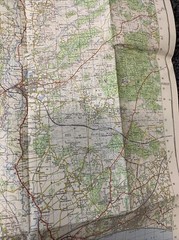 BOURNEMOUTH Vintage Ordnance Survey Seventh Series Paper 1-inch 1962 Sheet 179