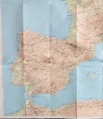 Michelin Map 970: Europe • Scale – 1:3,000 000, 1cm: 30km (1993).