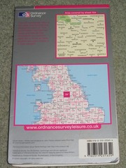 Ordnance Survey Landranger 1:50,000 sheet 104 Leeds & Bradford – 2009