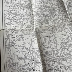 Vintage OXFORD Barrett’s STREET MAP of mid 1970s.