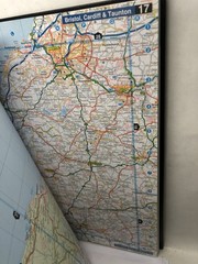 AA 50th Year Anniversary Atlas Road Map Great Britain Collectors Edition
