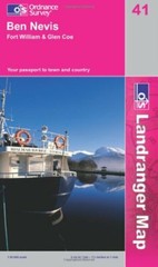 Ben Nevis, Fort William and Glen Coe (OS Landra… by Ordnance Survey 0319229955