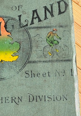 The Safety Cycling Map of England, early 1900s vintage
