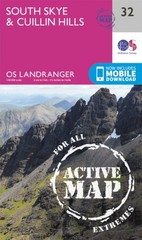 South Skye Cuillin Hills Map Weatherproof Isle of Skye by Ordnance Survey
