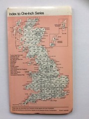 Vintage Ordnance Survey Map No. 147 Bedford & Luton