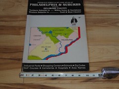 PHILADELPHIA PA & SUBURBS FRANKLIN’S 1984 STREET MAPS & ZIP CODES